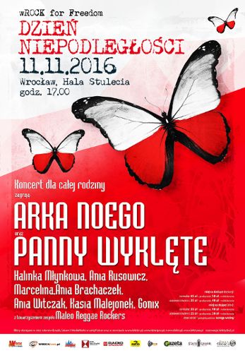 Koncertowy Dzień Niepodległości: Arka Noego i Panny Wyklęte w Hali Stuleciae