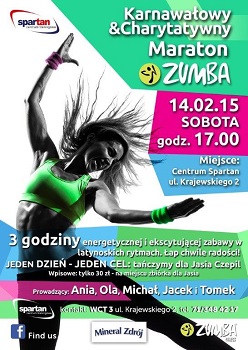 Karnawałowo Maraton Zumba