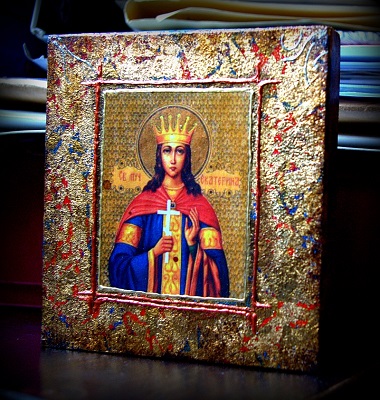Złocenia w decoupage - ikony, obrazy, ramy. Warsztaty.
