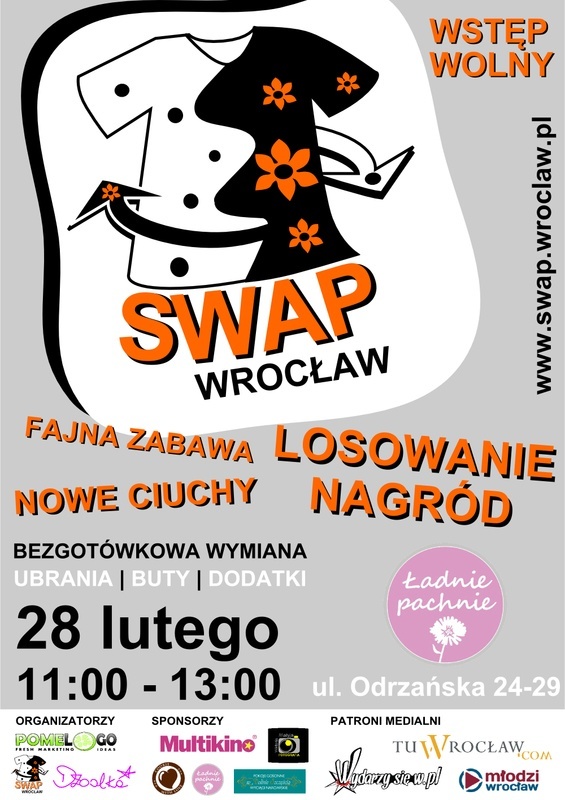 SWAP Wrocław czyli wymiana ubrań | butów | dodatków w Ładnie Pachnie