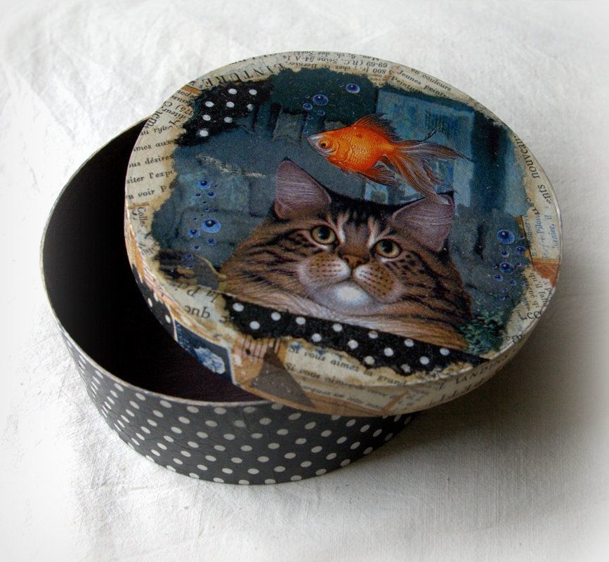Warsztaty decoupage - ozdabiamy pudełka drewniane.