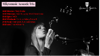 Nowy sezon Wino-Granie 2015 Mikromusic Acoustic Trio