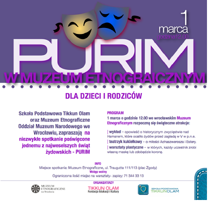 PURIM w Muzeum Etnograficznym