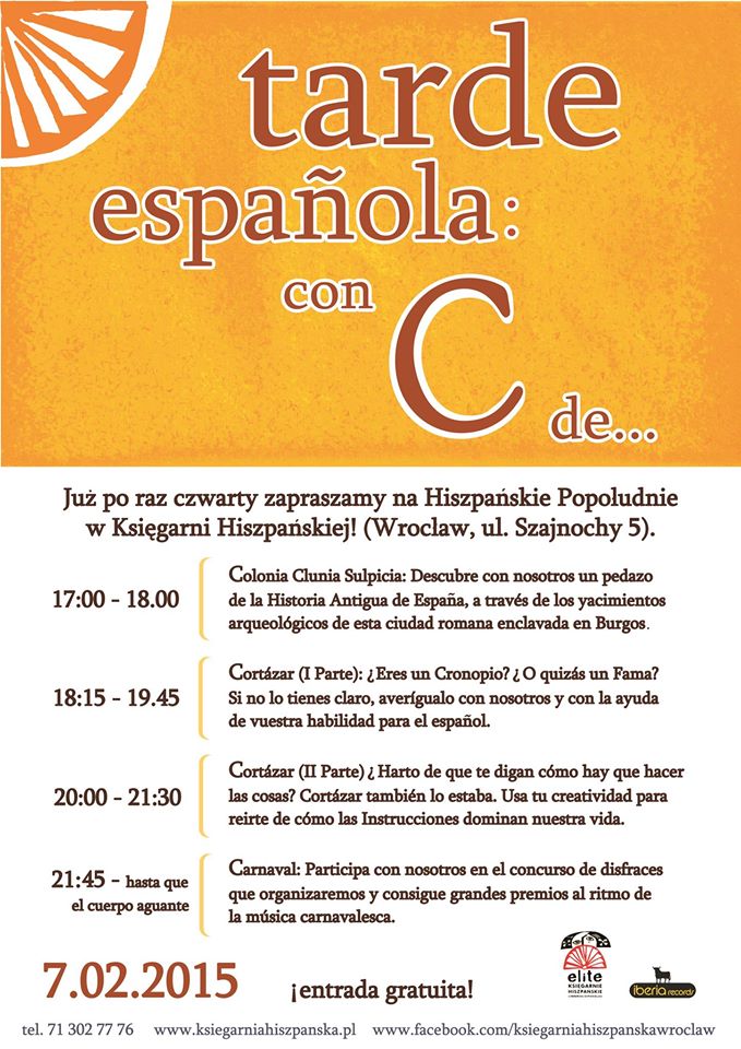 TARDE ESPAÑOLA! z motywem przewodnim... literą C!