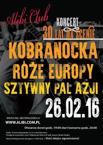 Róże Europy, Kobranocka i Sztywny Pal Azji w klubie Alibi