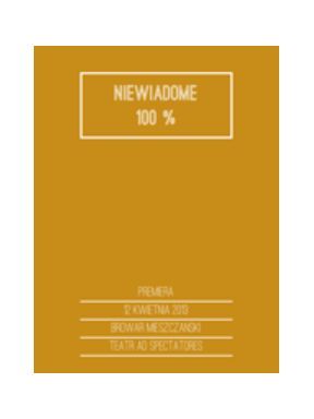 Niewiadome 100 procent