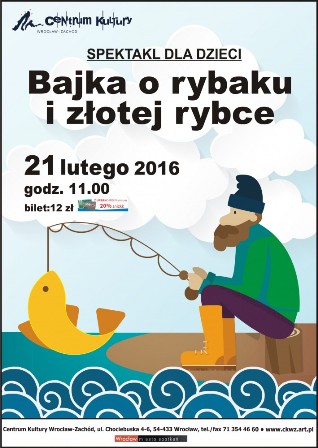 Bajka o rybaku i złotej rybce – spektakl dla dzieci