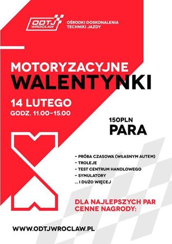 Motoryzacyjne walentynki