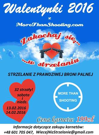 Walentynkowe Strzelanie z Broni Palnej