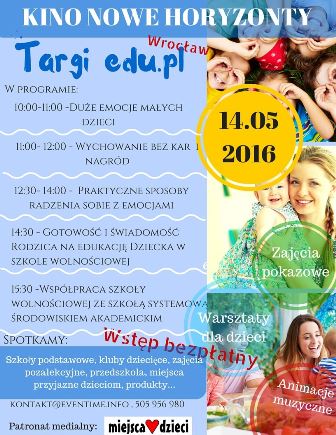 Targi edu.pl dla rodziców i dzieci