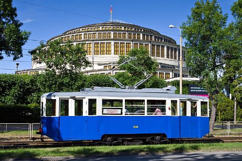 Przejazd zabytkowym tramwajem Konstal 4N1