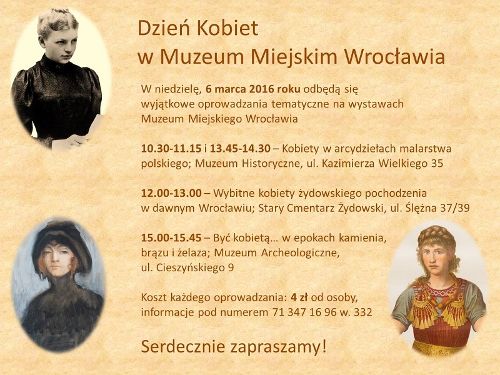 Dzień Kobiet w Muzeum Miejskim Wrocławia