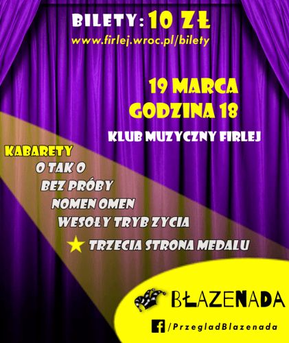 III przegląd kabaretów „Błazenada”