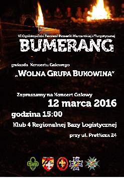 Koncert Galowy VI Ogólnopolskiego Festiwalu Piosenki Harcerskiej i Turystycznej