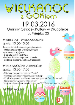Wielkanoc z GOKiem w Długołęce