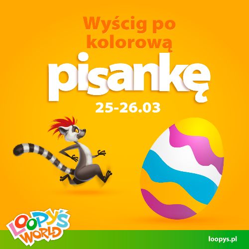 Wielkanocny wyścig po pisankę w Loopy’s World