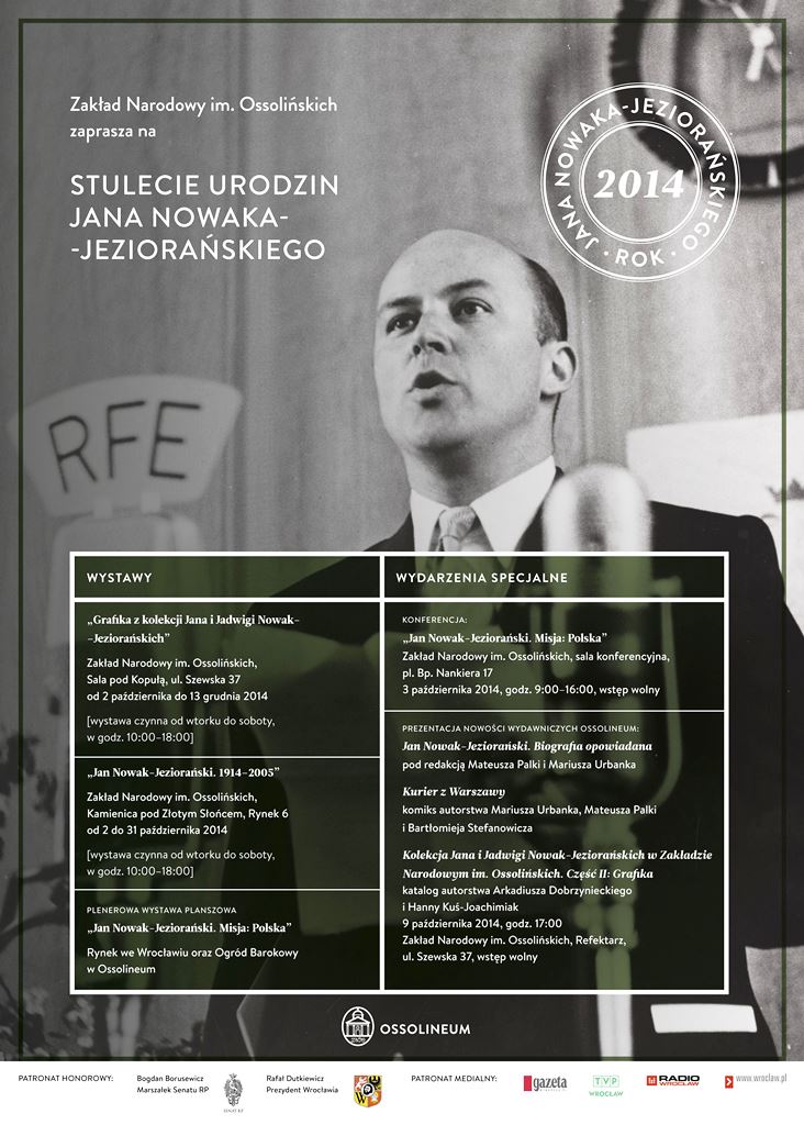 Wystawa biograficzna: „Jan Nowak-Jeziorański. 1914-2005”