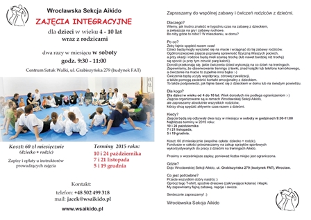 Trening na macie dla dzieci i rodziców