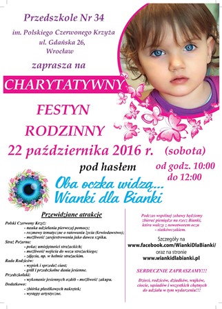 Charytatywny festyn rodzinny dla Bianki