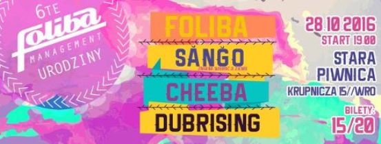 Foliba, Ŝanĝo, Cheeba i Dubrising w Starej Piwnicy