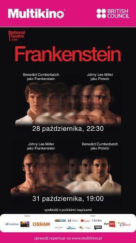 „Frankenstein” z Cumberbutchem w Nationale Theatre Live
