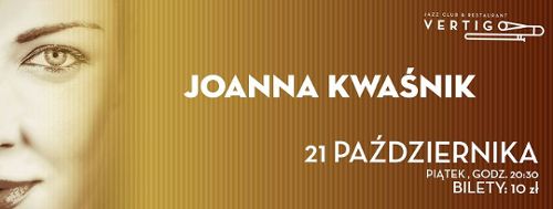 Joanna Kwaśnik w klubie Vertigo