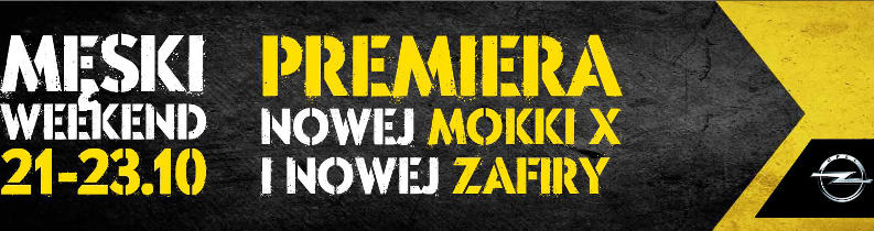 Męski Weekend w salonie Opla z premierami