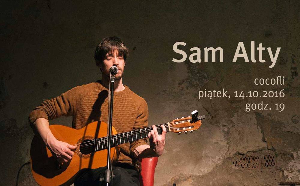 Muzyka na żywo w Cocofli - koncert Sam Alty