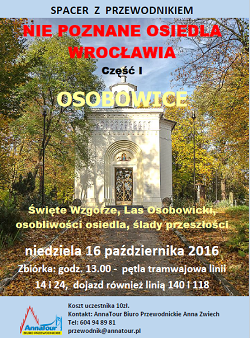 Spacer z przewodnikiem: Osobowice
