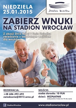 Zabierz wnuki na Stadion Wrocław