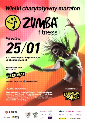 Charytatywny Maraton Zumby dla Psiaków we Wrocławiu