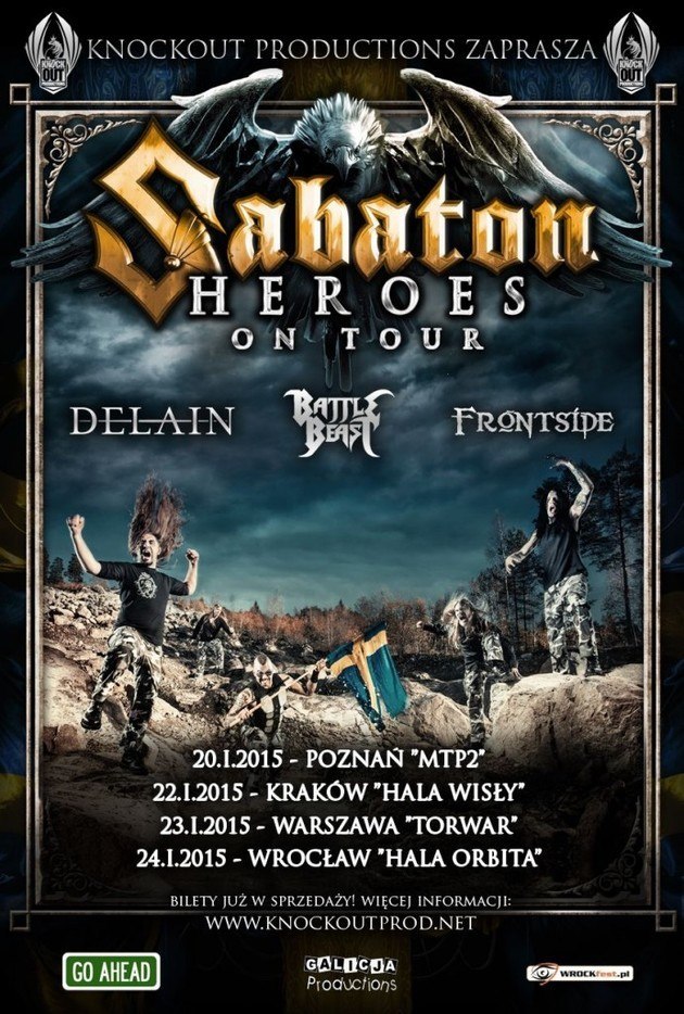 Koncert zespołu Sabaton