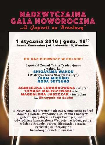 Nadzwyczajna Gala Noworoczna na scenie MMImpresario