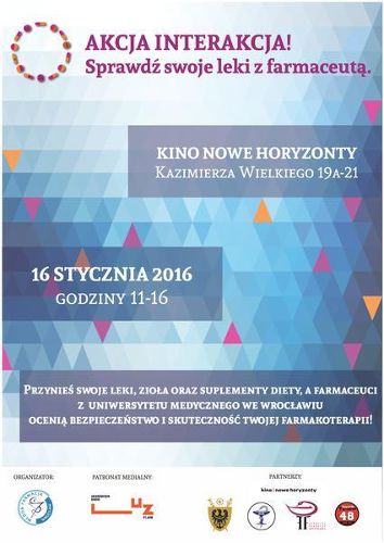 Akcja interakcja! Sprawdź swoje leki z farmaceutą