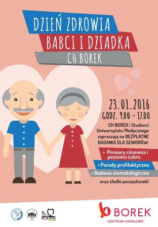 Dzień Zdrowia Babci i Dziadka w CH Borek