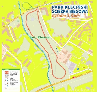 Otwarcie ścieżki biegowej w parku Klecińskim