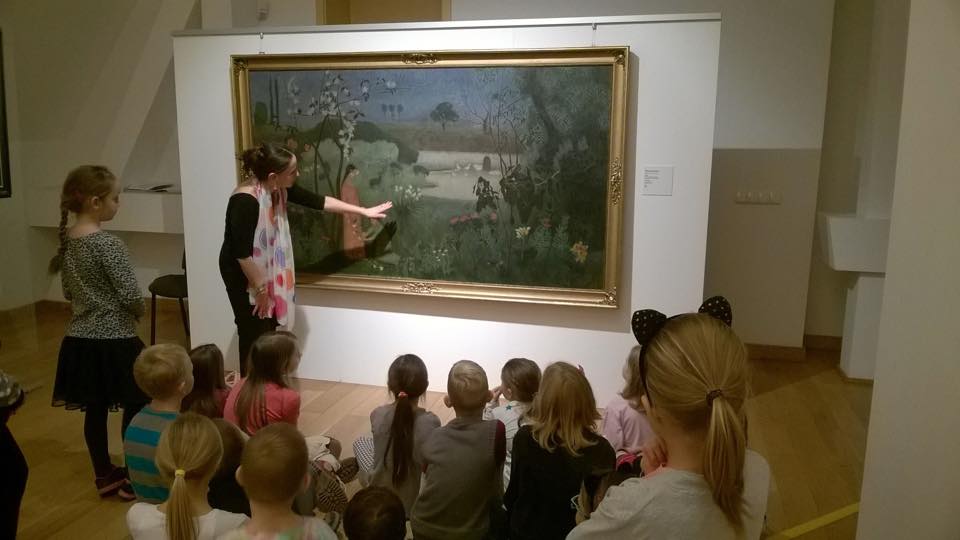 Zabawy plastyczne dla dzieci w Muzeum Narodowym