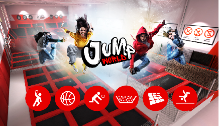 Park Trampolin Jump World Wrocław