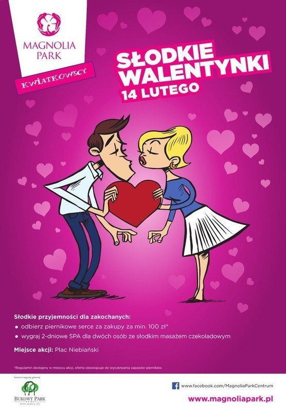 Romantycznie i słodko w Magnolia Park