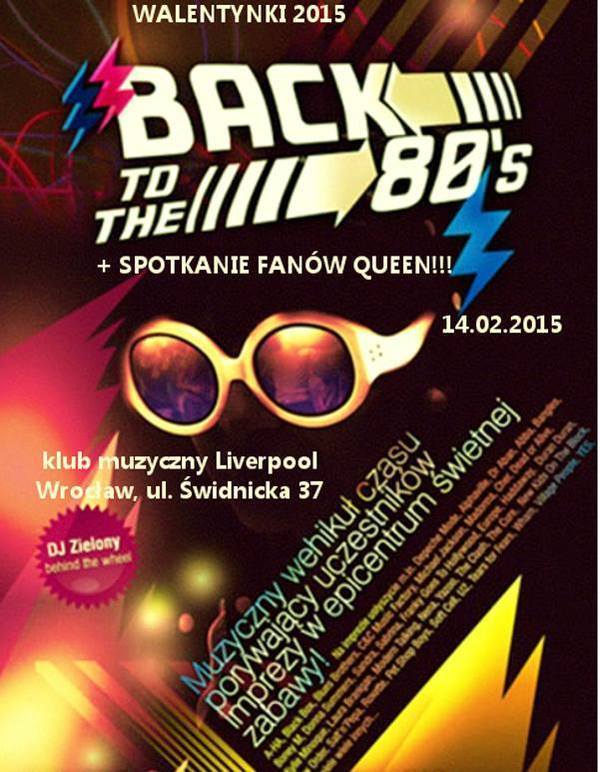 W walentynki – Back to the 80's