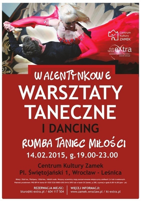 Taneczne walentynki w CK „Zamek”