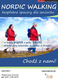 NORDIC WALKING – bezpłatne spacery z kijkami