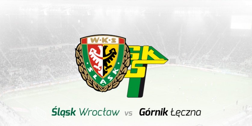 Mecz piłkarskiej ekstraklasy - Śląsk Wrocław - Górnik Łęczna