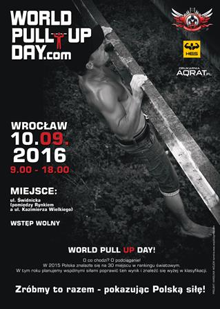 World Pull Up Day 2016 - Światowy Dzień Podciągania 2016