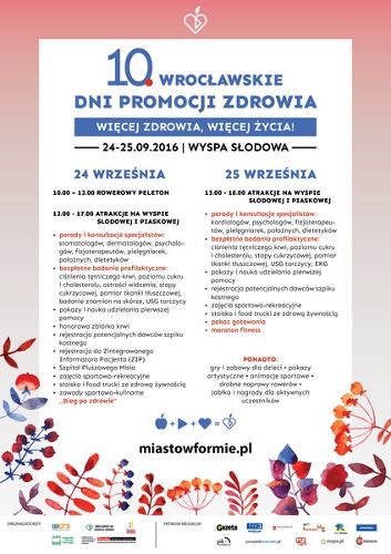 X Wrocławskie Dni Promocji Zdrowia