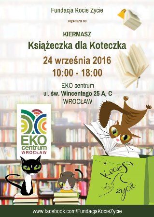 Książeczka dla Koteczka – kiermasz Fundacji Kocie Życie