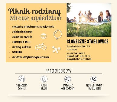 Piknik rodzinny „Zdrowe Sąsiedztwo”