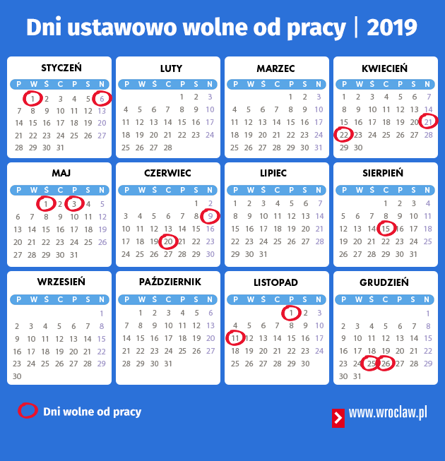 Czy święta Państwowe Są Płatne 2019 Dni wolne od pracy w 2019 r. Święta, długie weekendy, terminy | www