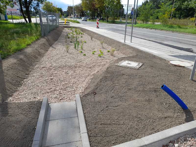 Parking parkuj i jedź na Psim Polu