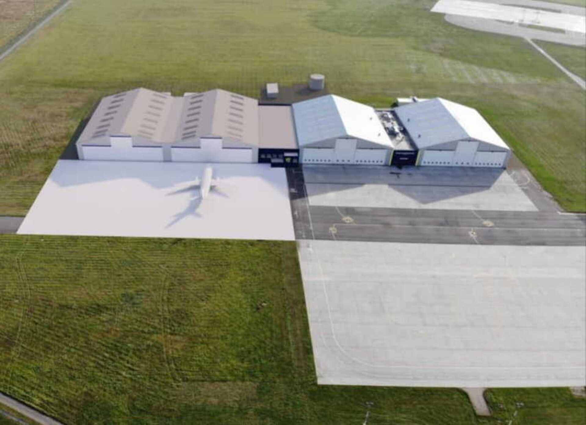 Nowy hangar lotniczy Ryanaira